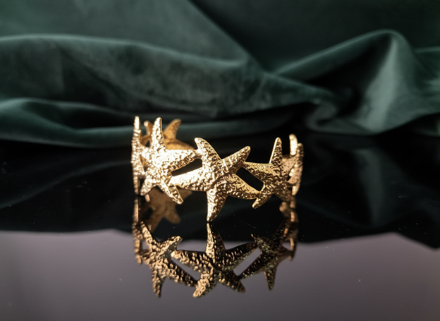 Stars studded Anti-tarnish kada