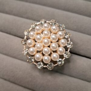 The 'Moti Prabha' Gold-Plated Pearl Cluster Ring
