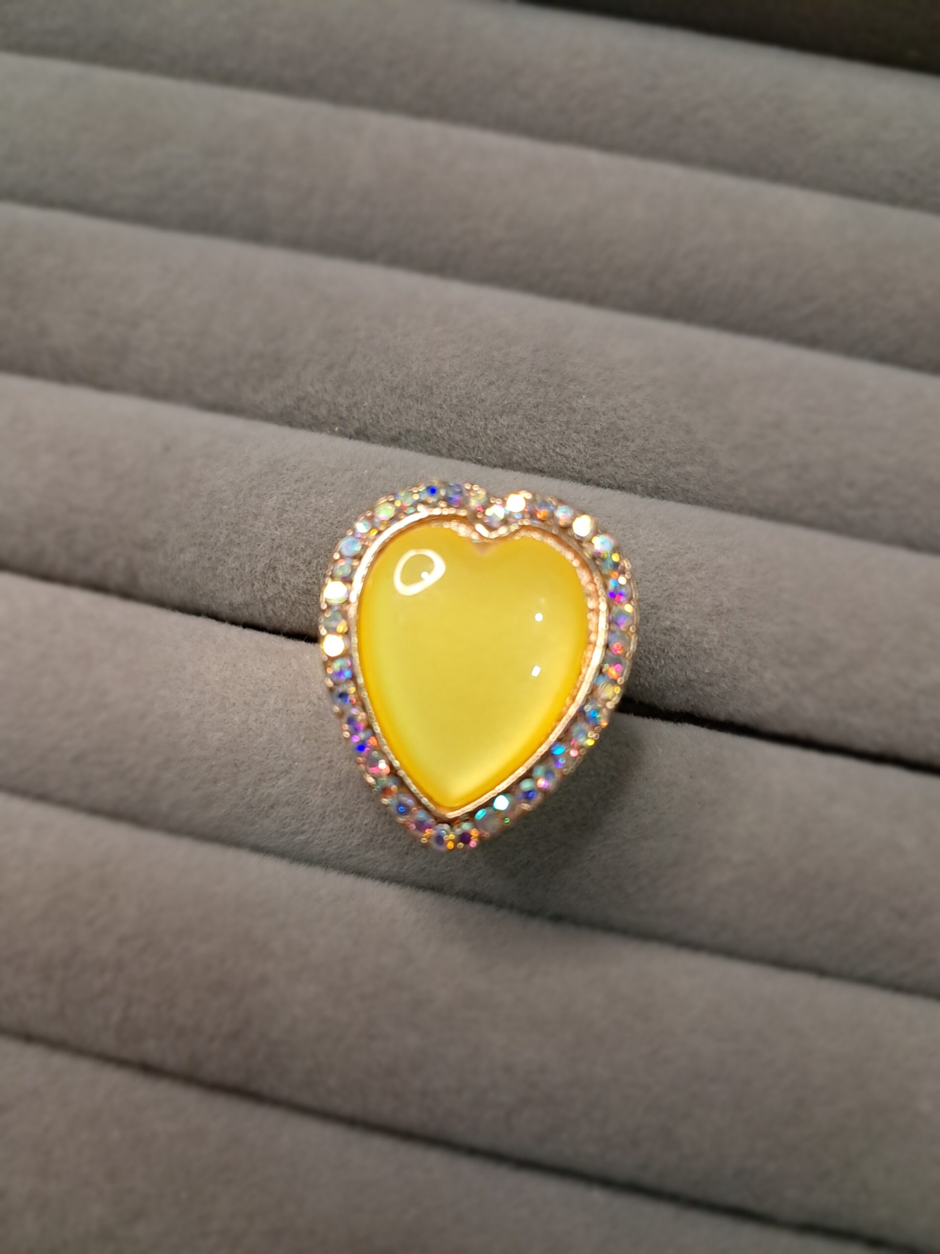 The Aurora Heart Statement Ring - Image 3