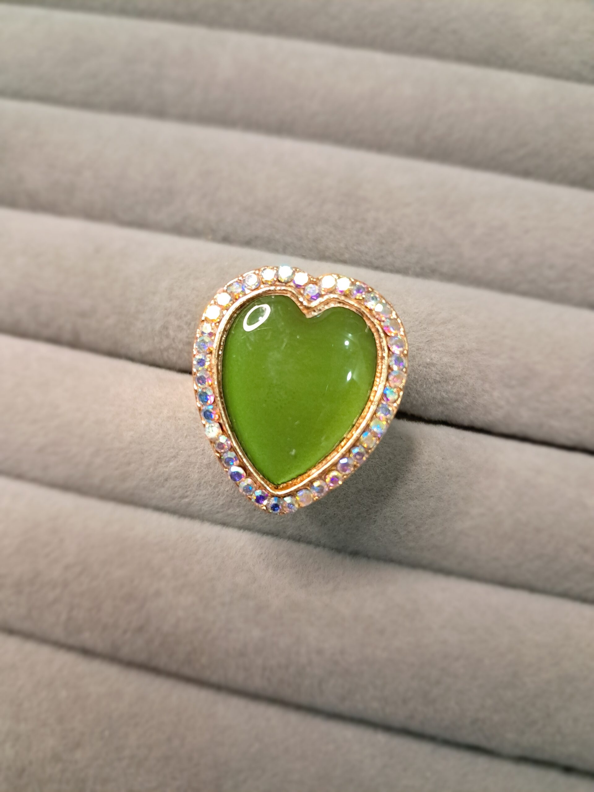 The Aurora Heart Statement Ring - Image 9