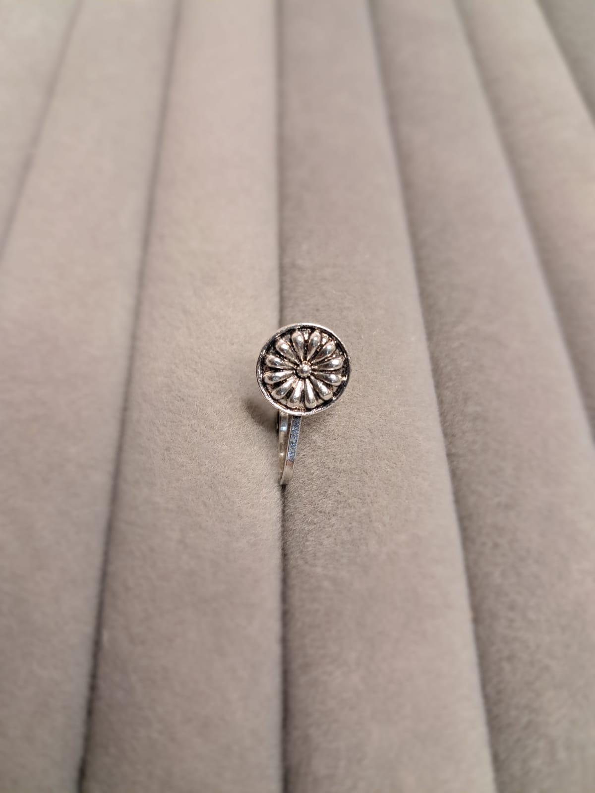 Traditional Antique Silver-Tone Nose Pins - Image 6