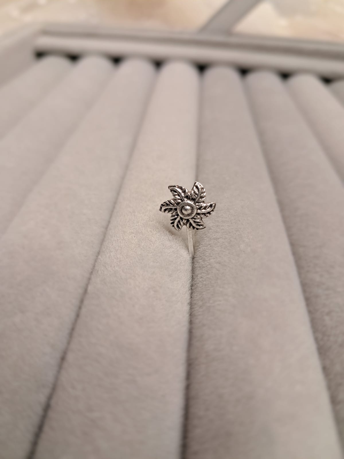 Traditional Antique Silver-Tone Nose Pins - Image 7