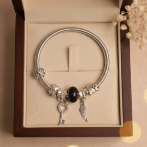 Princess Pandora-style charm bracelet