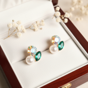 Aurora Borealis cluster stud