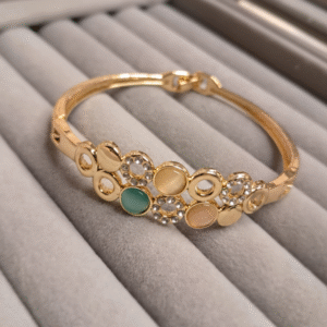 Gold-Tone Bubble Cluster BRACELET