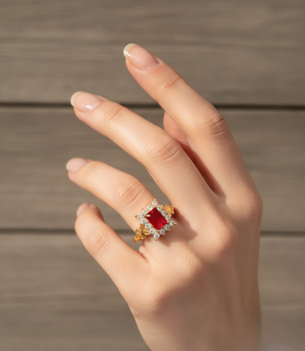 The “Victorian Crimson” Ring – Riwaayat Collective
