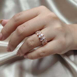 The "Diamond Cascade" Cluster Ring
