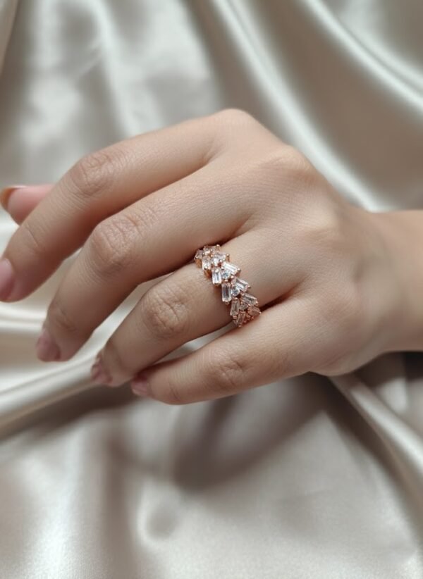 Diamond Cascade Ring The “Diamond Cascade” Cluster Ring – Riwaayat Collective