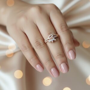 The "Blossom Embrace" Diamond Ring