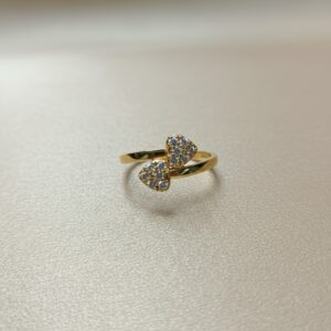 The "Intertwined Hearts" Ring