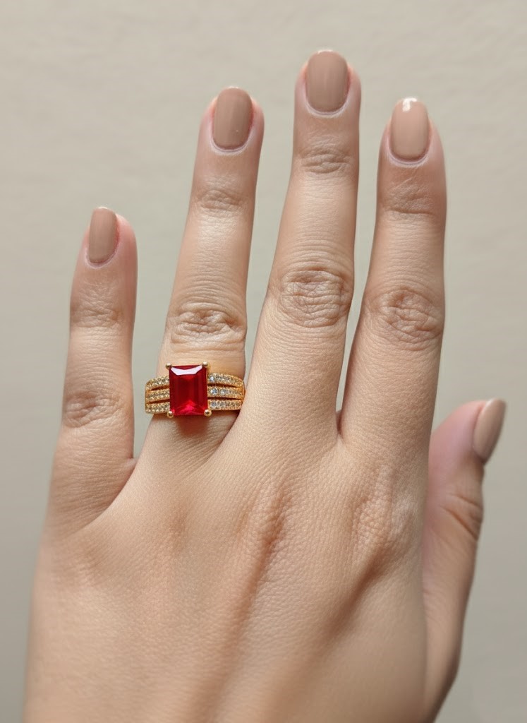 The "Crimson Monarch" Ring - Image 2