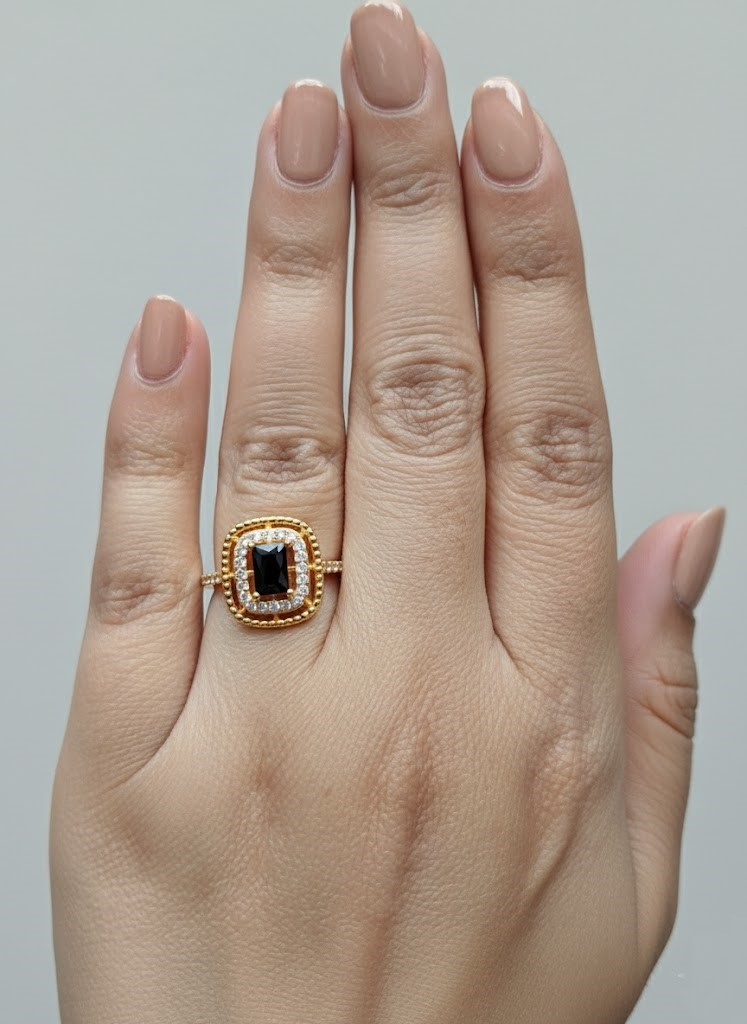 The "Ebony Radiance" Ring - Image 2