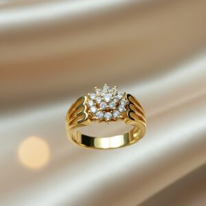 The "Blossoming Radiance" Ring
