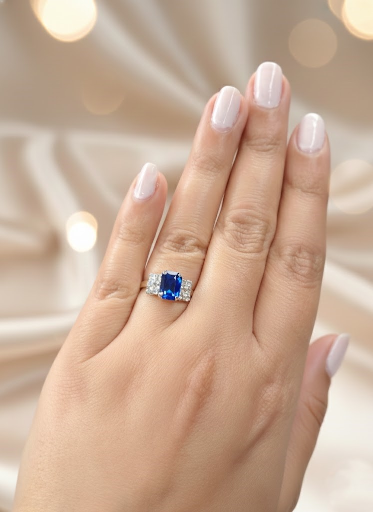 The Sapphire Regal Ring - Image 2