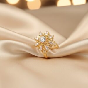 The Celestial Bloom Ring