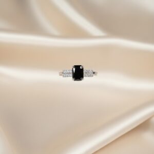 The Midnight Elegance Ring