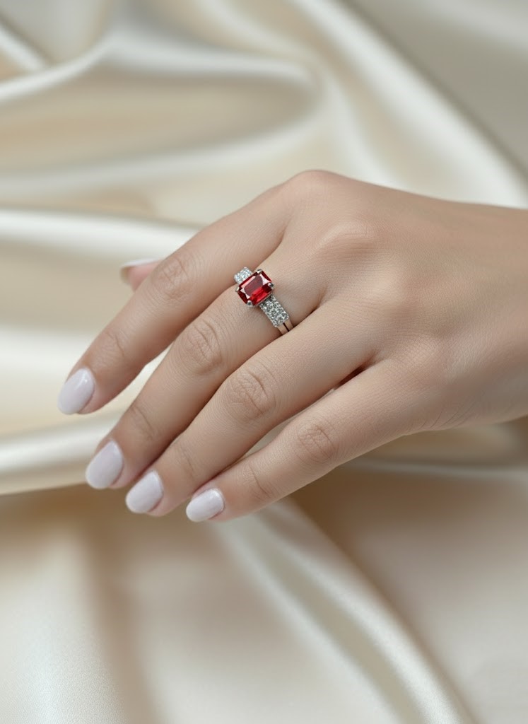 The Crimson Elegance Ring - Image 2
