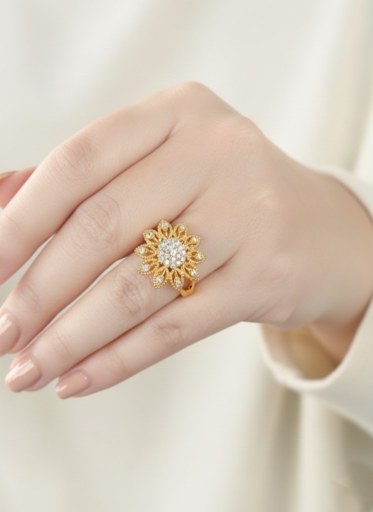 Sunburst Radiance Ring - Image 2