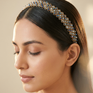Sapphire Lattice Headband