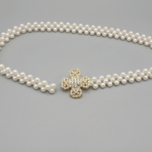 The Dynasty Rococo Pearl Belt for Women
