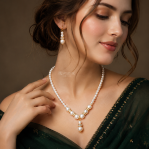 Luminous Grace Pearl Droplet Set