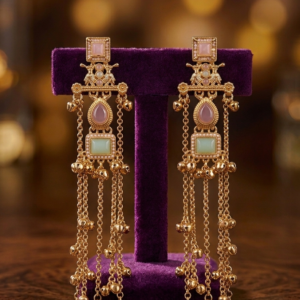 The Zehra Kashmiri Waterfall Earrings