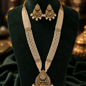 Premium Imperial Jadau Kundan Rani Haar Set