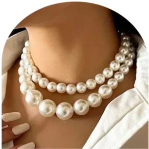 Timeless Multi-Layered Pearl Statement Set