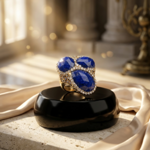 Bosphorus Sapphire Crystal Heirloom Ring