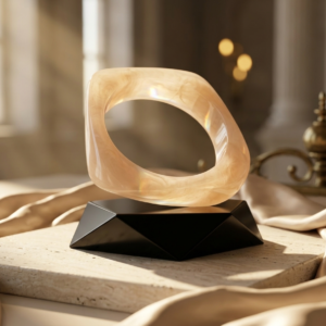 Istanbul Calm Timeless Everyday Resin Piece (Cuff)